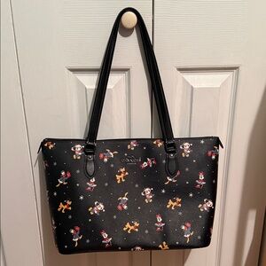 Coach Black Disney Character Tote